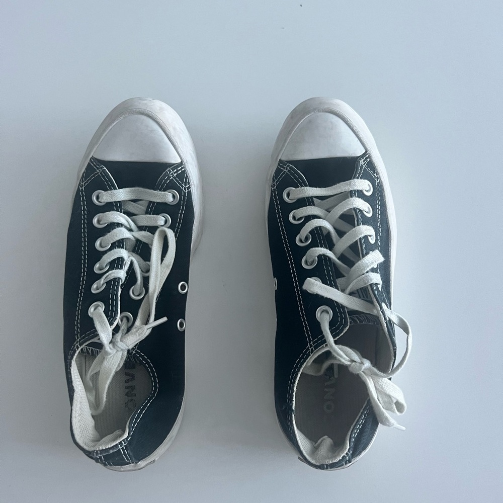 Converse Black and White Sneakers with Padded Comfort